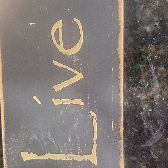 Live Well Laugh Often Love Much ign 38" x 3.5" - Picture 3 of 9